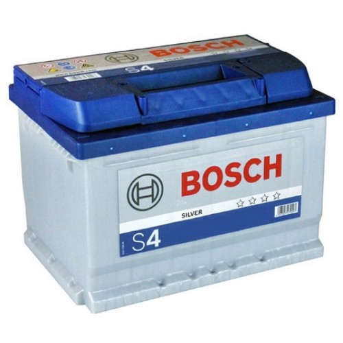 BOSCH S4  12V  60 Ah bal + normál autó akkumulátor 