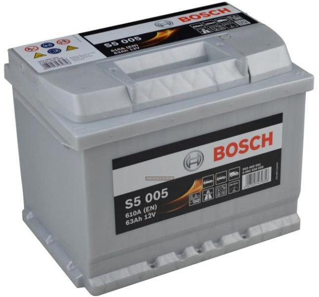 BOSCH-S5--12V--63-Ah-jobb--normal-auto-akkumulator-