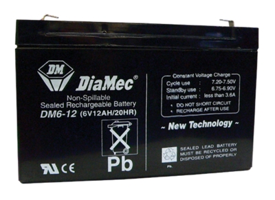 Diamec---6V--12-Ah---Kerekpar-es-UPS-akkumulator-