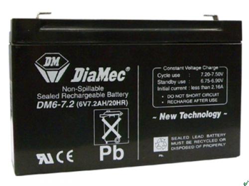 Diamec---6V--72-Ah---Kerekpar-es-UPS-akkumulator-