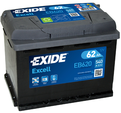 EXIDE--EXCELL-12V--62-Ah-jobb---auto-akkumulator-