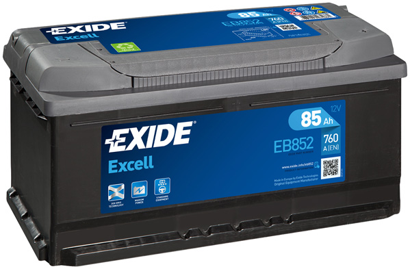 EXIDE--EXCELL-12V--85-Ah-jobb---auto-akkumulator-