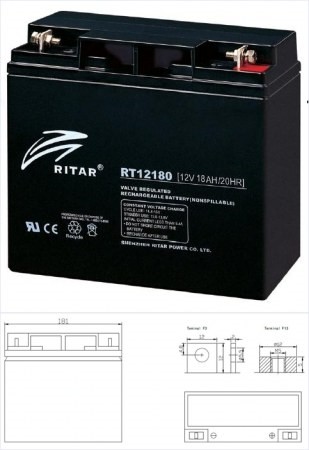 RITAR-UPS---12V--18-Ah---Kerekpar-es-UPS-akkumulator-