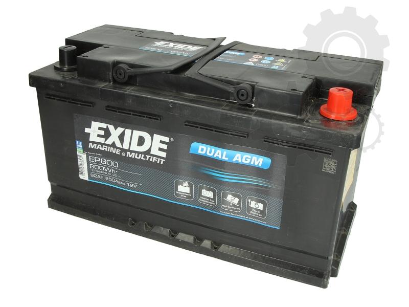 EXIDE--12V--92-Ah-jobb--normal-auto-akkumulator-