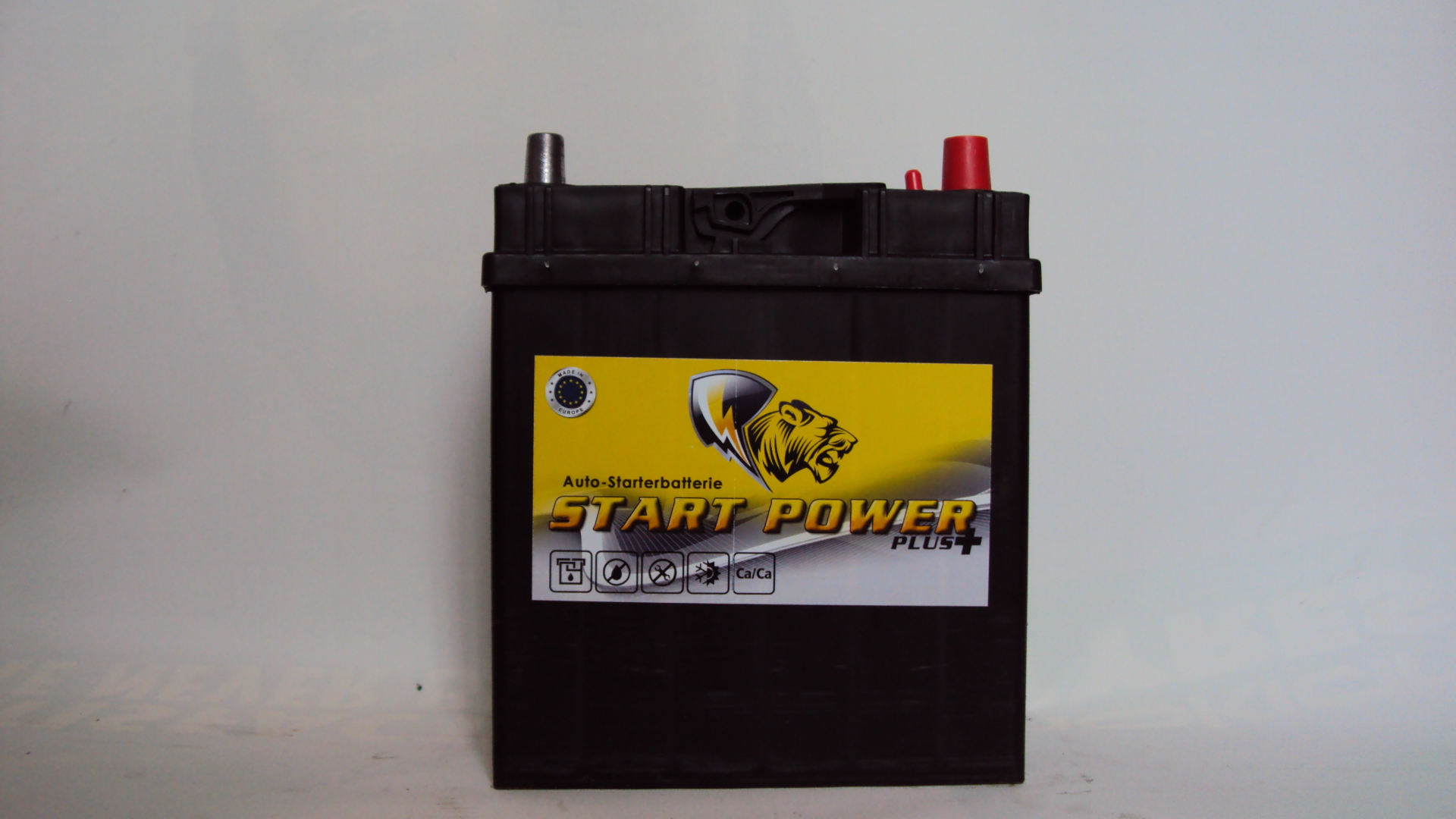 Start Power Asia 12V  35 Ah jobb + vékony autó akkumulátor 