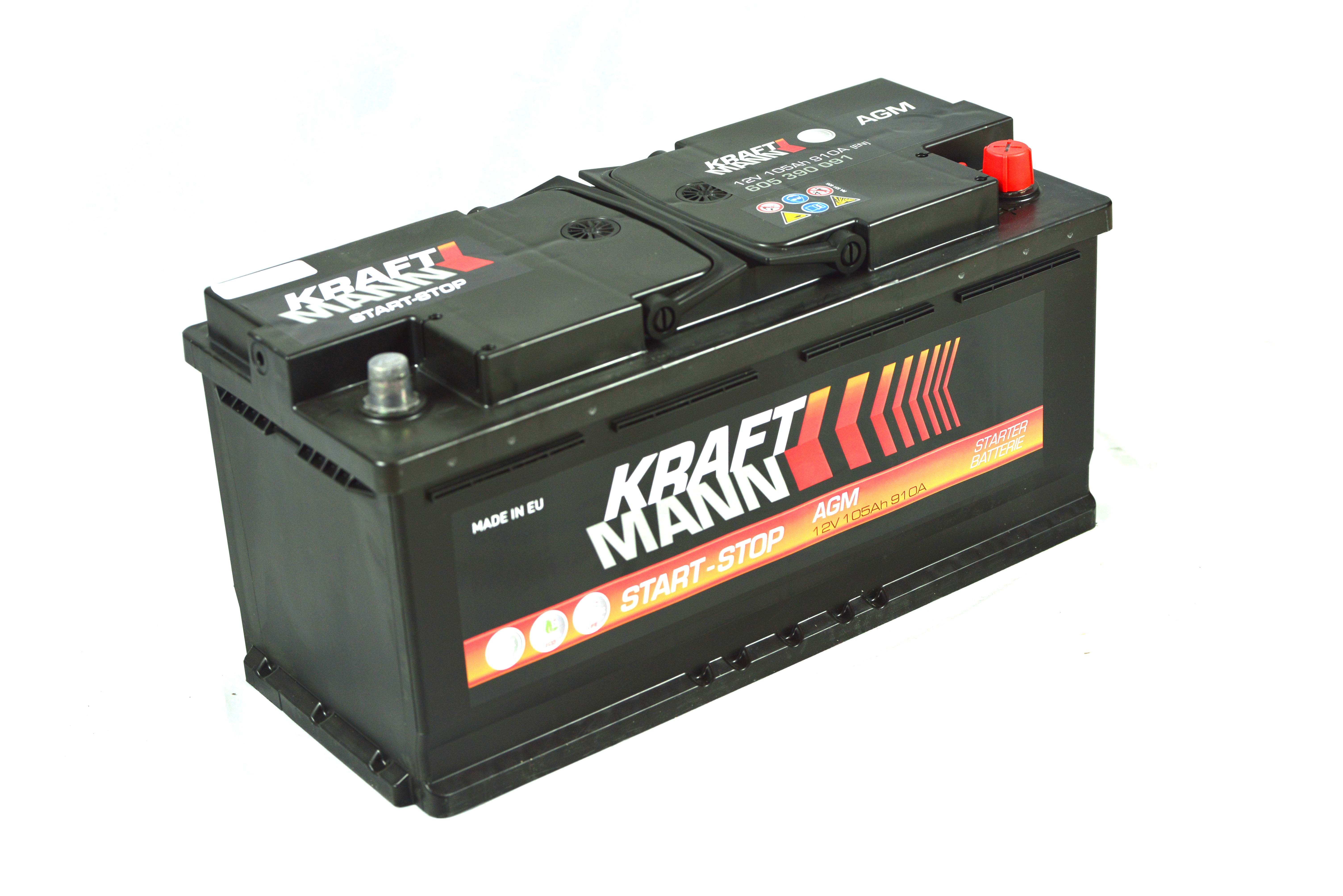 Kraftmann-AGM---12v-105ah---auto-akkumulator---jobb