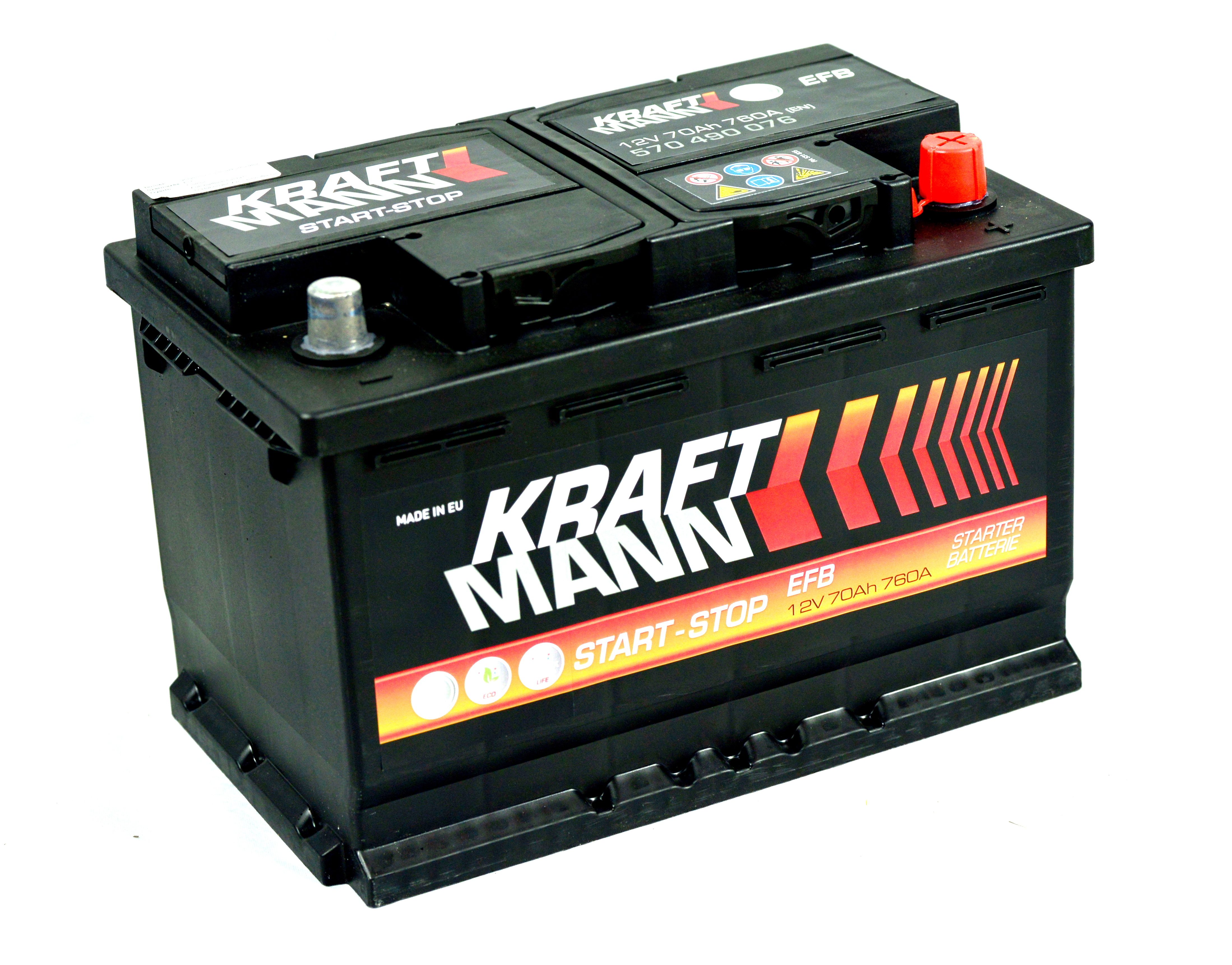 Kraftmann-EFB--12v-70ah-jobb--start-stop--auto-akkumulator-